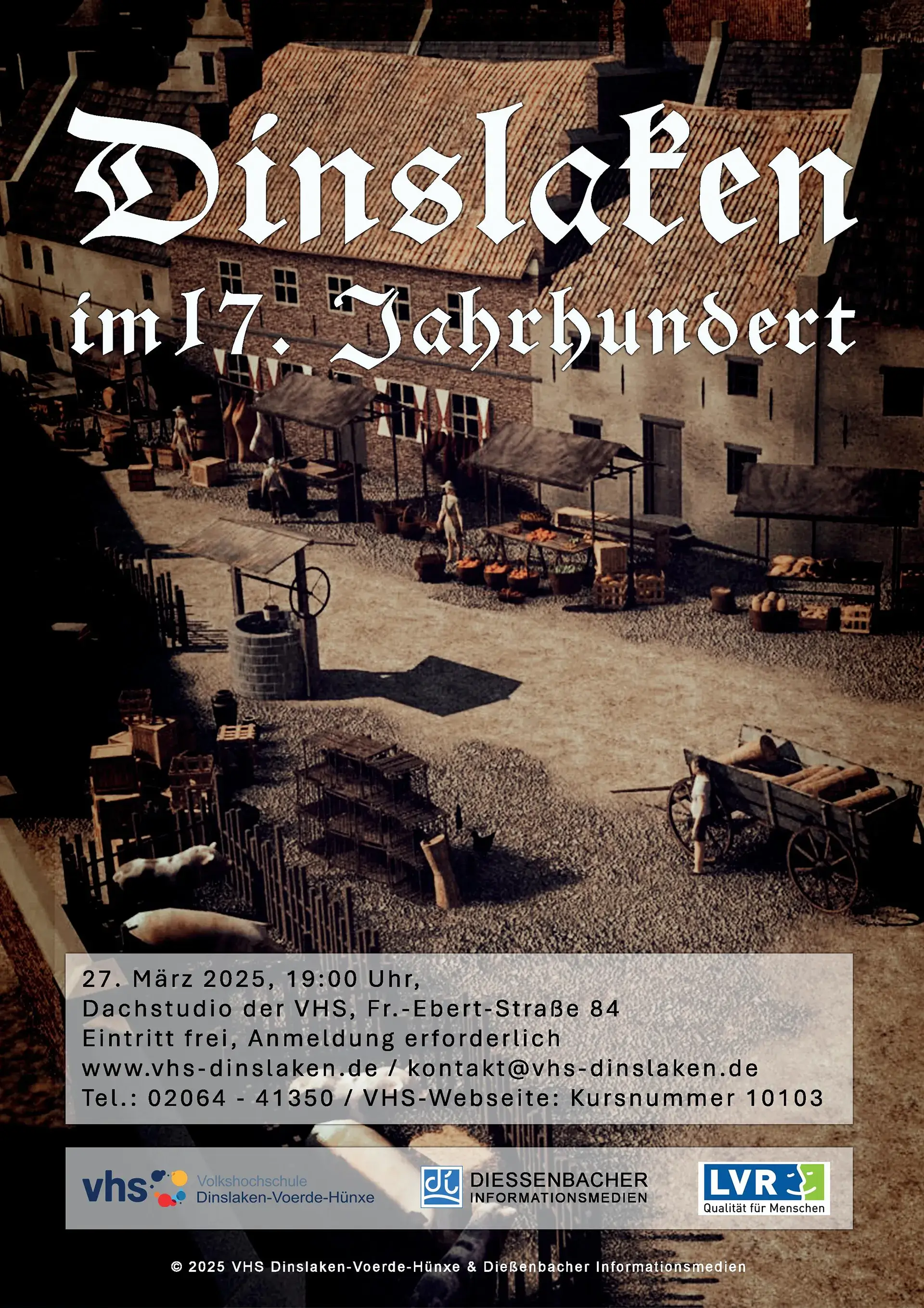 Cover - Das historische Dinslaken - so bunt wie das Leben